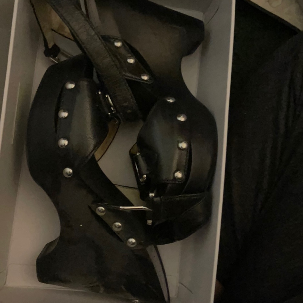 Michel kors studded heels